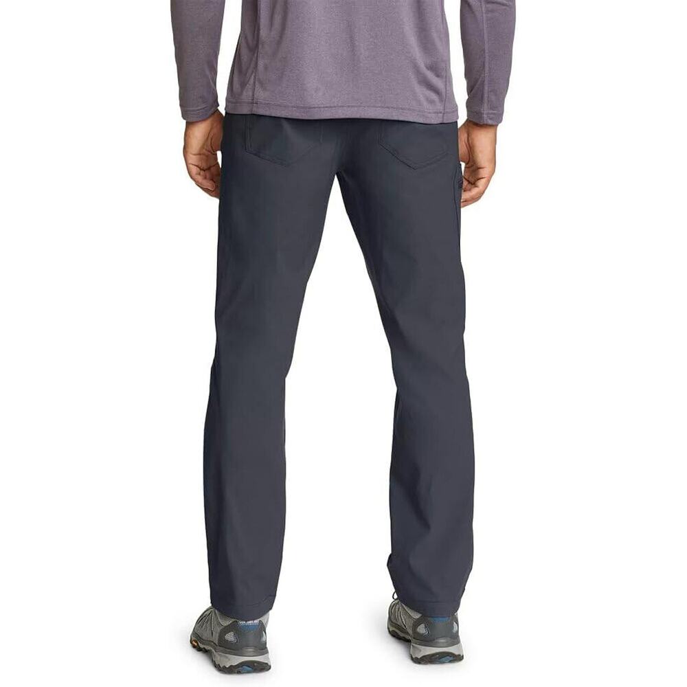 NWT Eddie Bauer Rainier Pants Storm Blue Gray UPF 50 Active Stretch Mens 36 x 30 - Picture 6 of 10